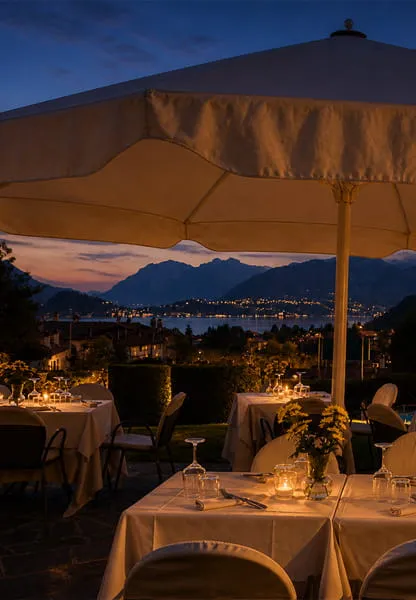 Dining with a View of Lake Como