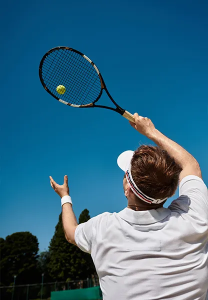 Enjoy a Tennis Game